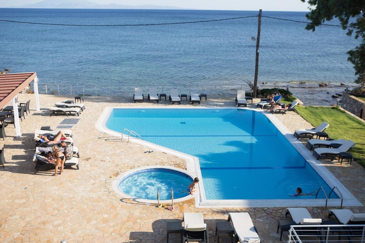Blue Waves Luxury Suites By The Sea Plomari Faciliteiten foto